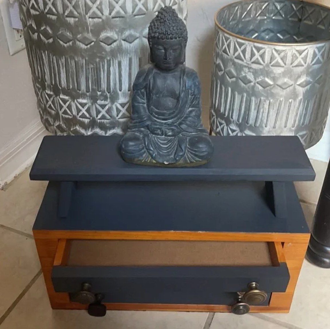 Eclectic One of a Kind Meditation Chest, Masculine Decor, Bodhi Home Decor