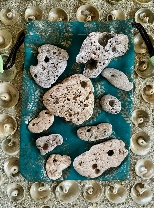 Lot of Hag Stones, NOT DRILLED Beach Stones, Bodhi Crystal Magic