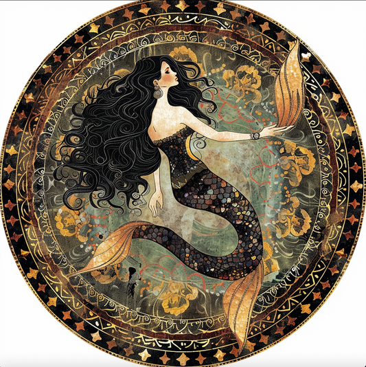Mermaid Collection, "Luna", Mermaid Art, Bodhi Gifts