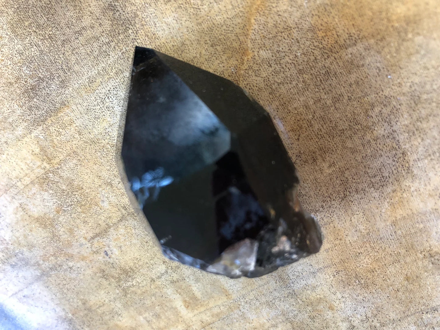 Sublime Smokey Quartz Point, Dark Smokey Quartz, Reiki, Crystal Healing, Meditation