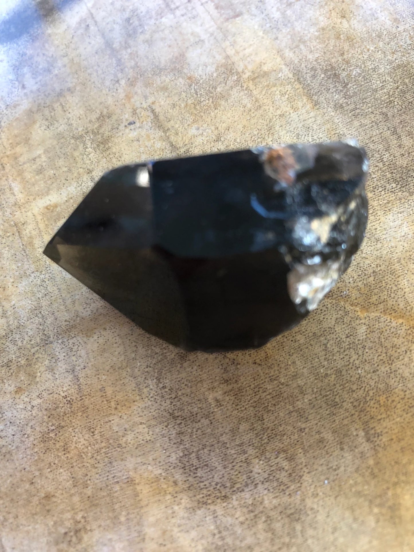 Sublime Smokey Quartz Point, Dark Smokey Quartz, Reiki, Crystal Healing, Meditation