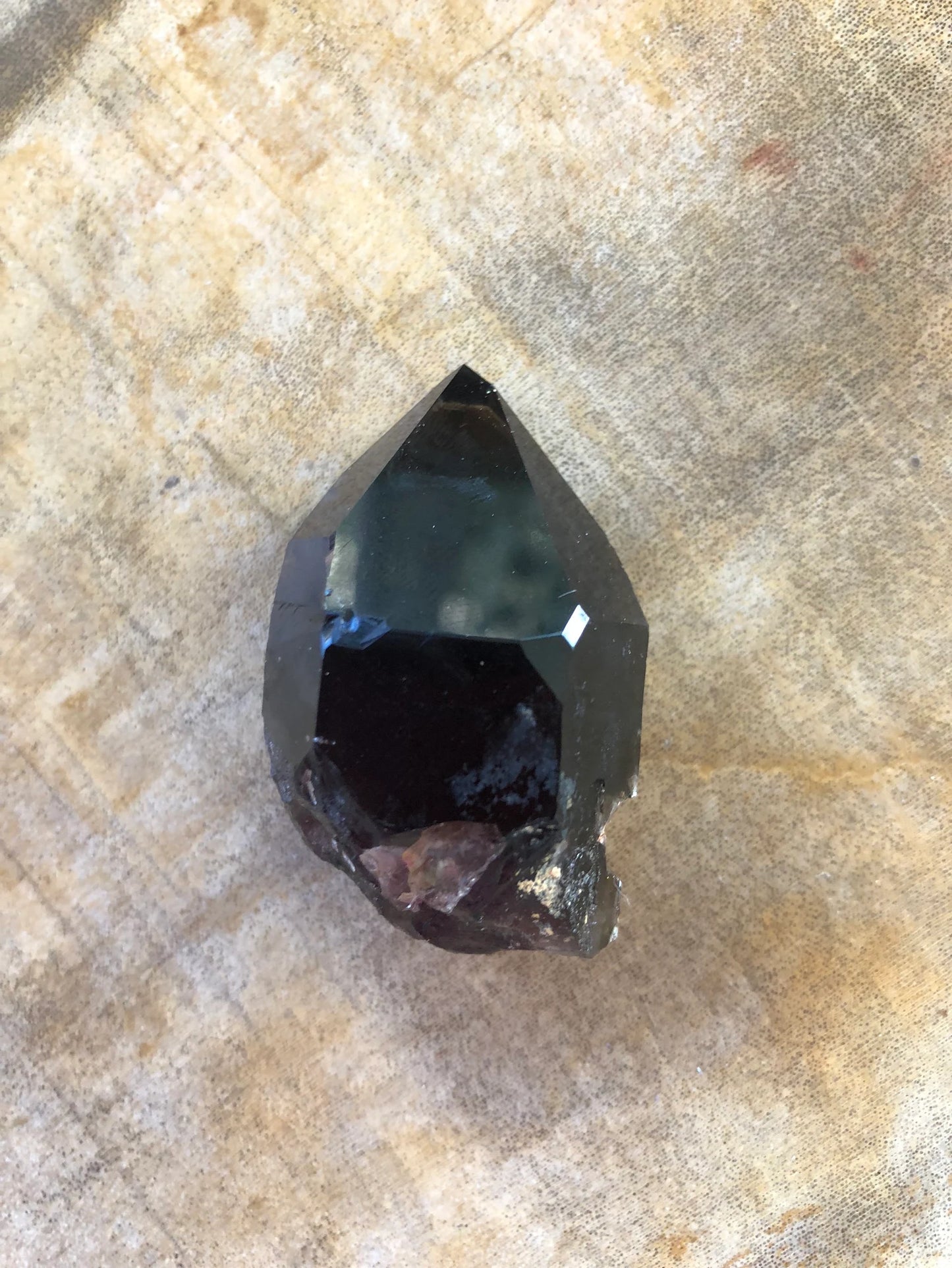 Sublime Smokey Quartz Point, Dark Smokey Quartz, Reiki, Crystal Healing, Meditation