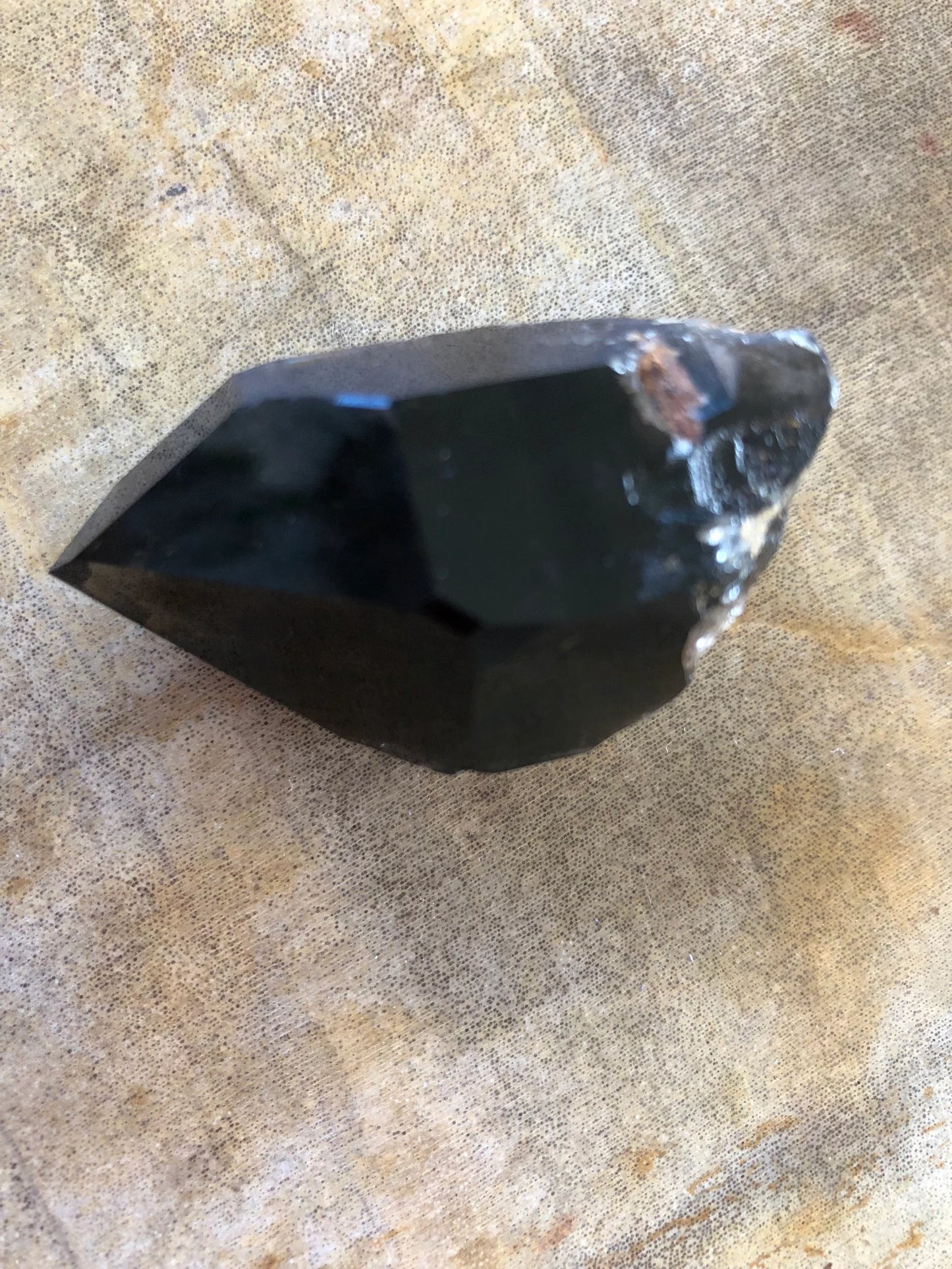 Sublime Smokey Quartz Point, Dark Smokey Quartz, Reiki, Crystal Healing, Meditation