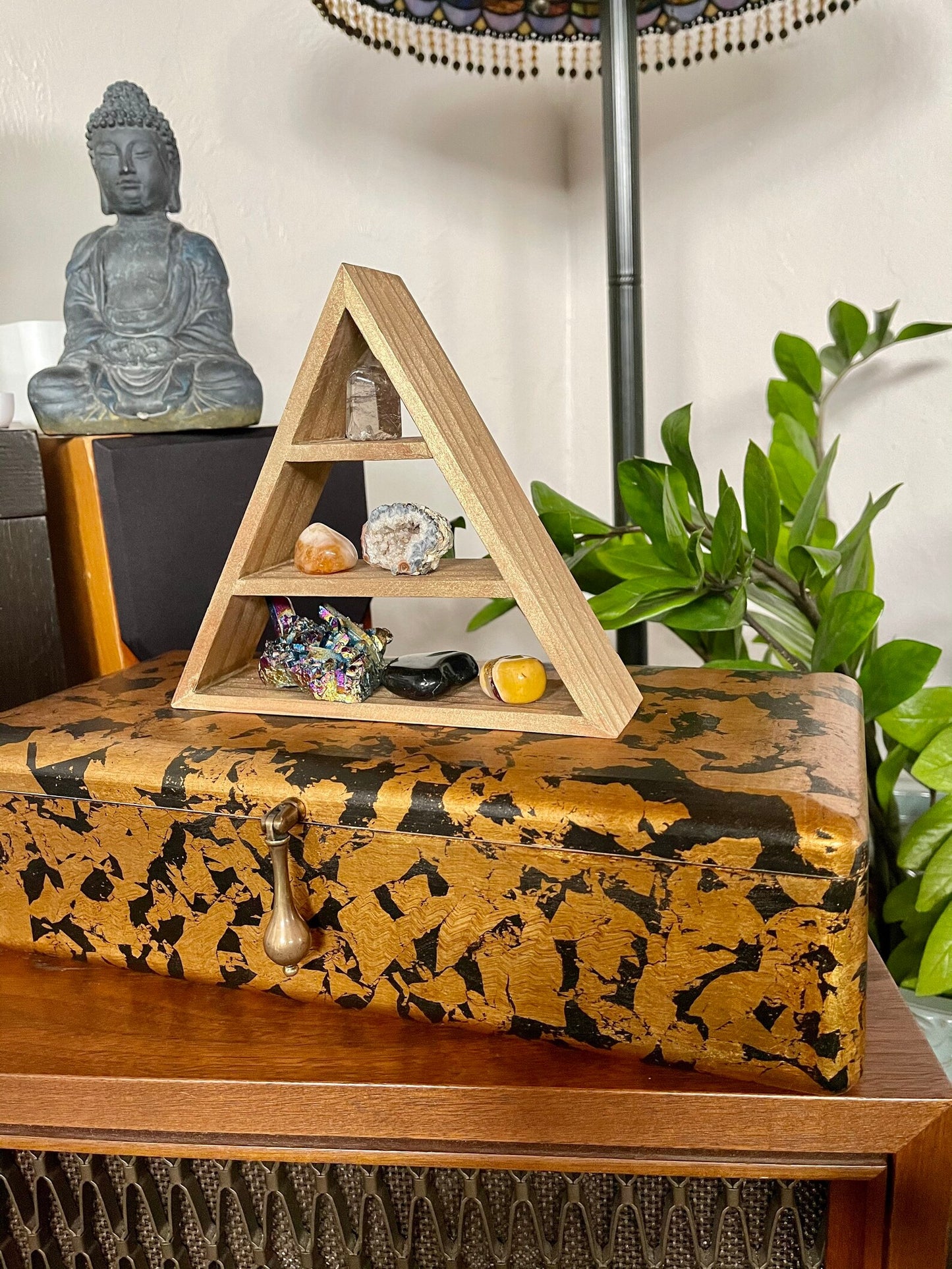 Metaphysical Storage Box, Vintage Decorator Box, Bodhi Vintage