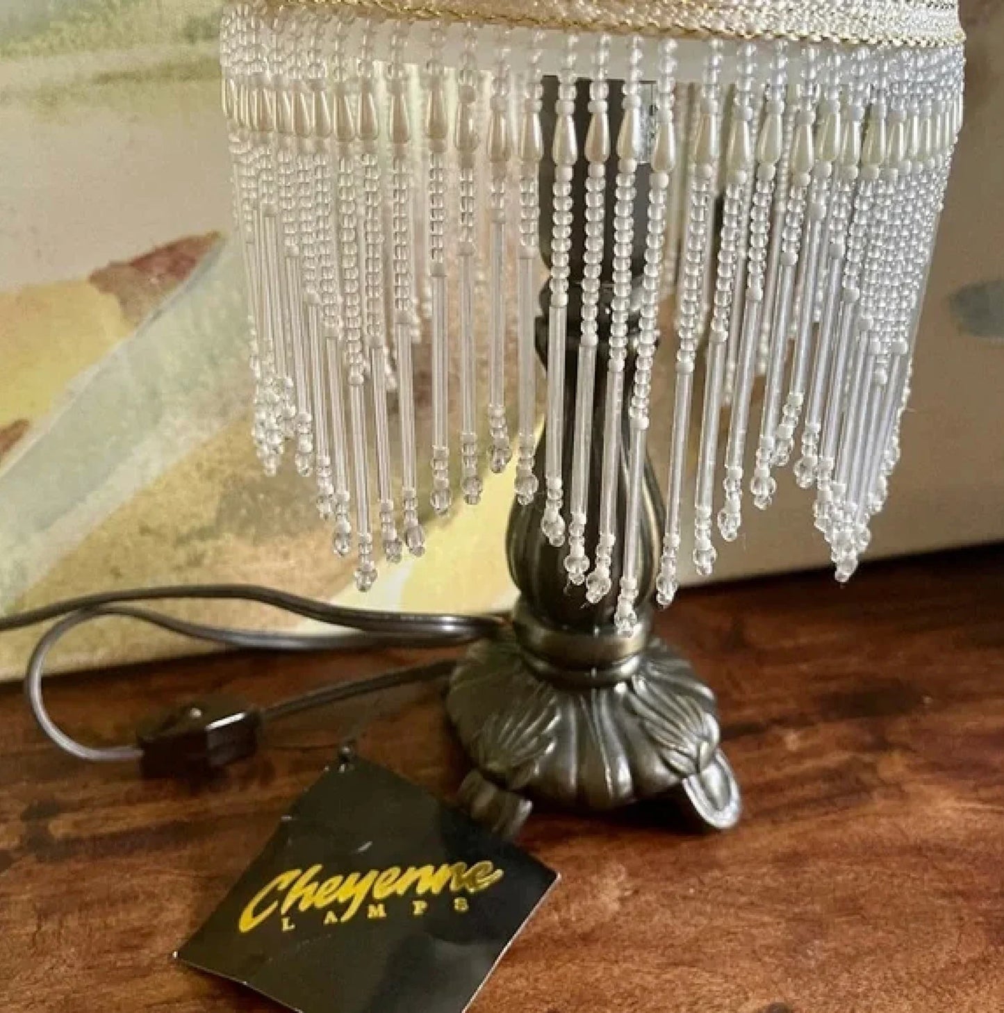 NWT Vintage Cheyenne Table Lamp, Bodhi Home Decor