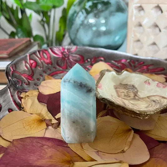 Natural Amazonite Tower, Bodhi Crystal Magic