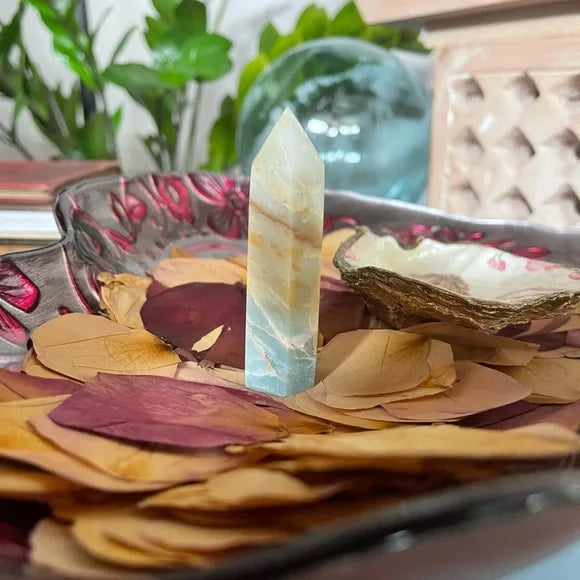 Natural Amazonite Tower, Bodhi Crystal Magic