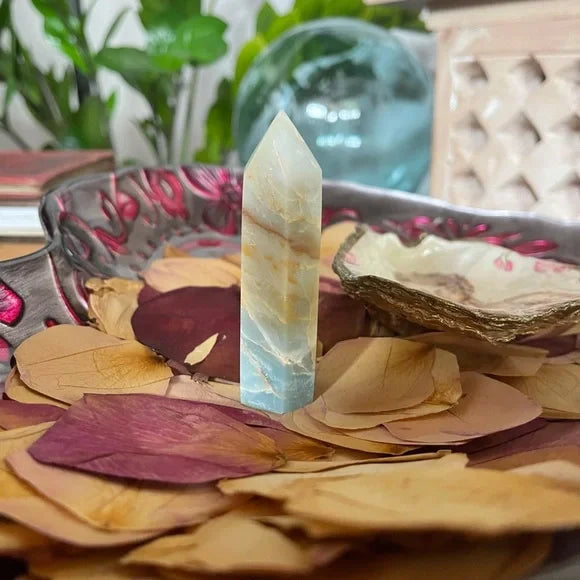 Natural Amazonite Tower, Bodhi Crystal Magic