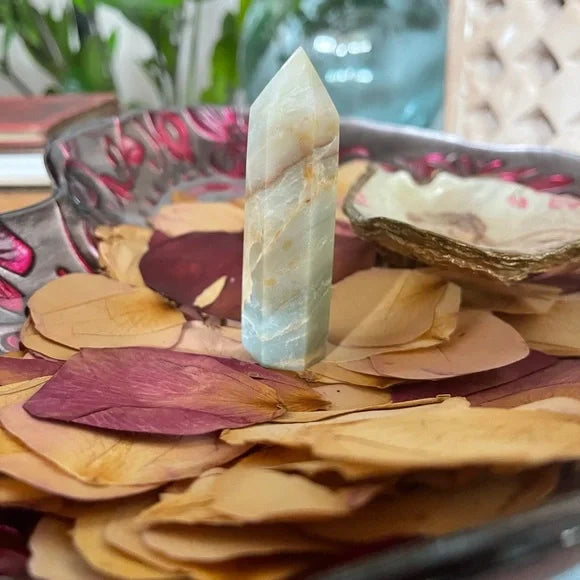 Natural Amazonite Tower, Bodhi Crystal Magic