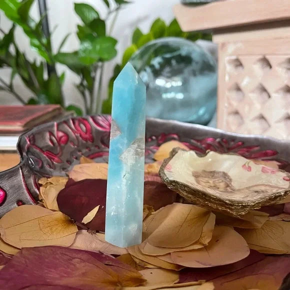 Natural Amazonite Tower, Bodhi Crystal Magic