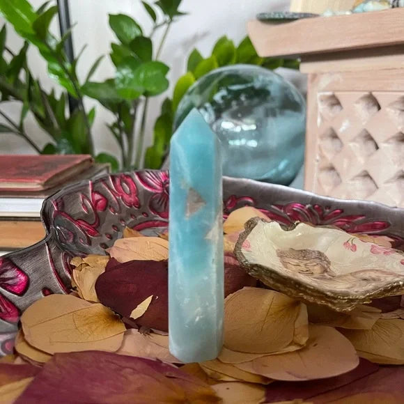 Natural Amazonite Tower, Bodhi Crystal Magic