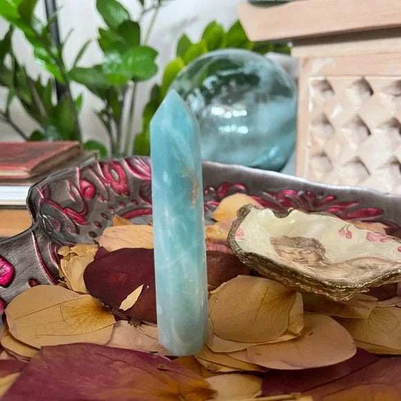 Natural Amazonite Tower, Bodhi Crystal Magic