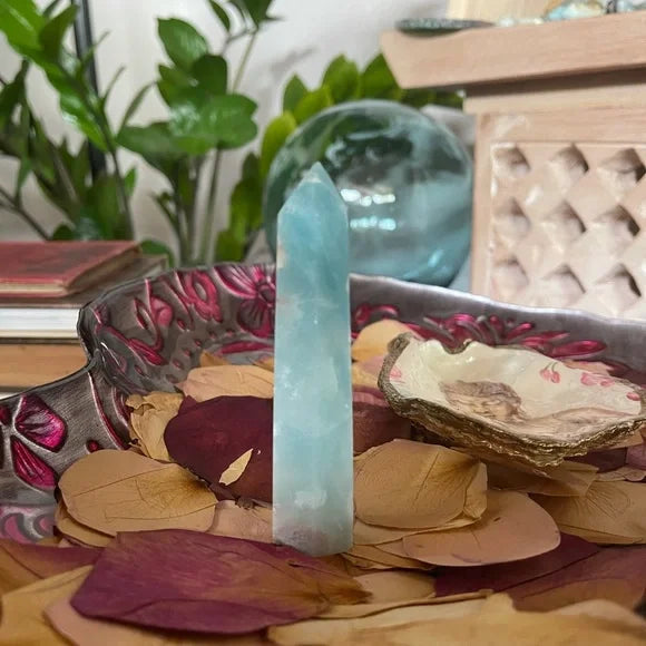 Natural Amazonite Tower, Bodhi Crystal Magic