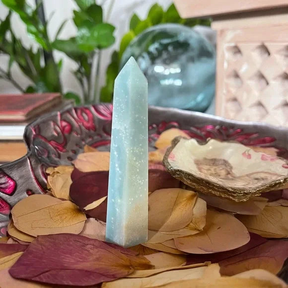 Natural Amazonite Tower, Bodhi Crystal Magic