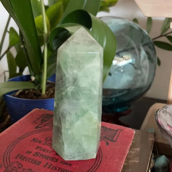 Gorgeous Green Fluorite Generator, Bodhi Crystal Magic