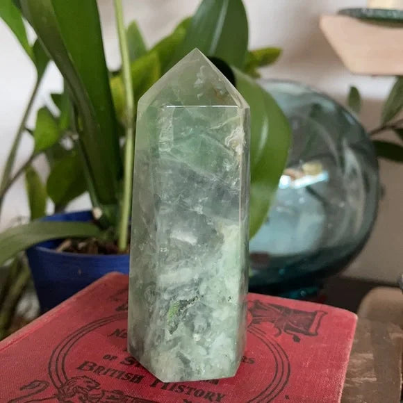 Gorgeous Green Fluorite Generator, Bodhi Crystal Magic