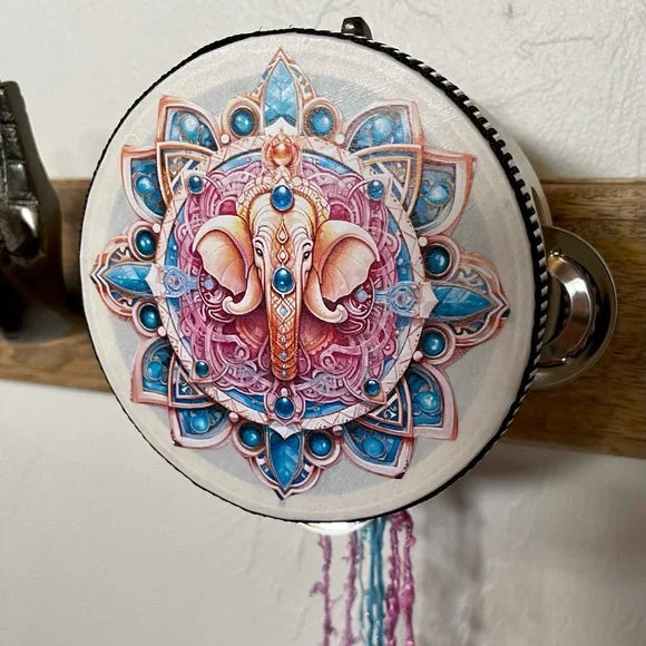 Mystical Ganesha Art Wall Hanging, Bodhi Home Decor