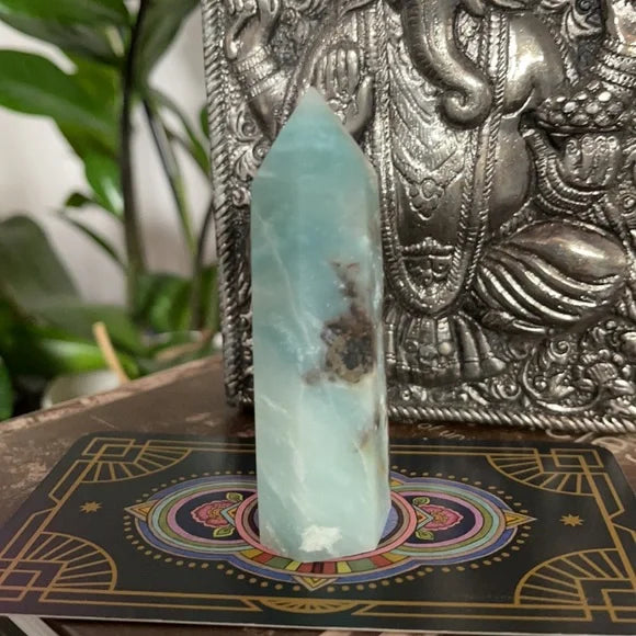 Natural Amazonite Tower, Bodhi Crystal Magic