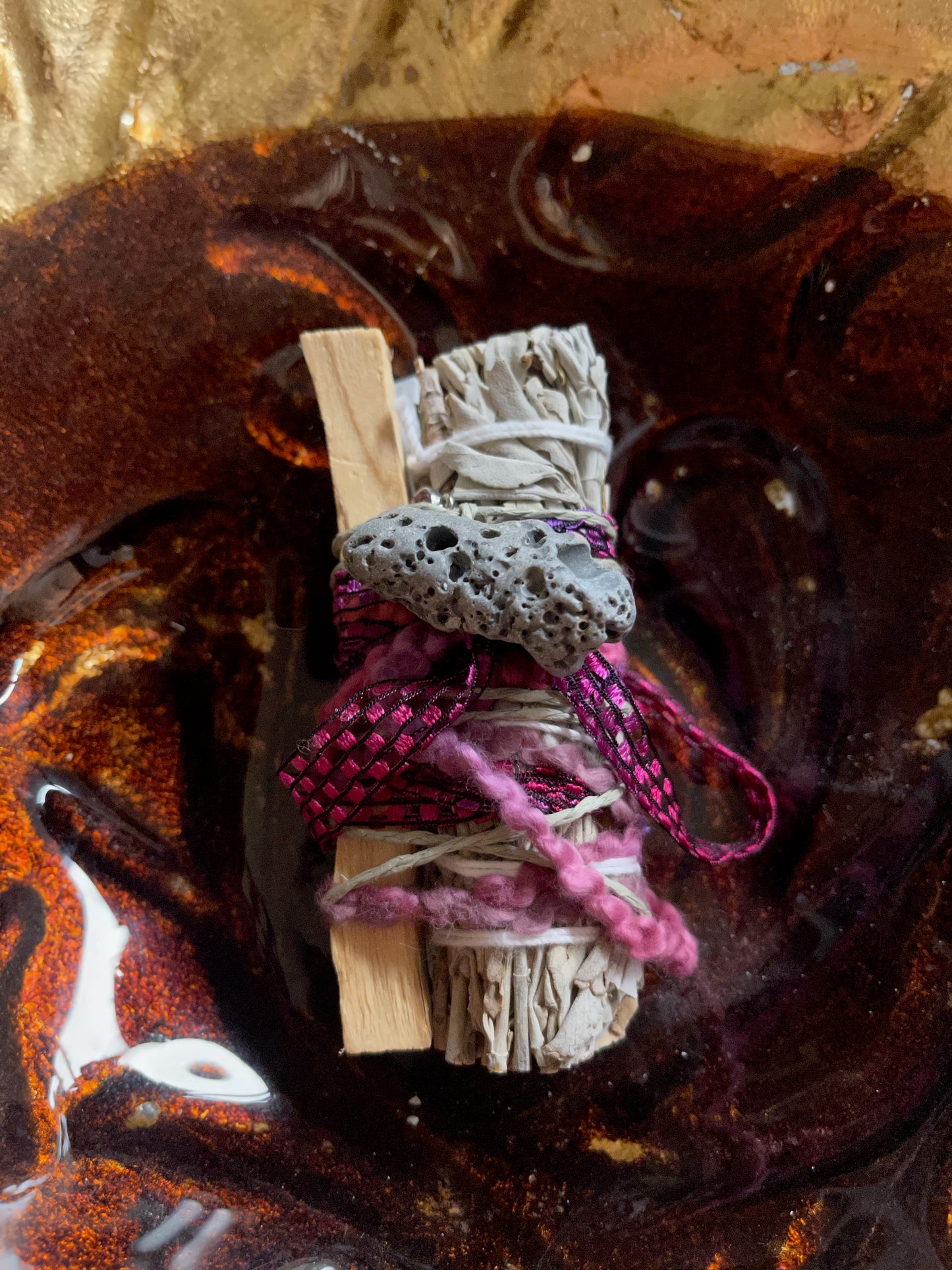Magical Water Energy, Beach Stone Sage Bundles, Gift Sets