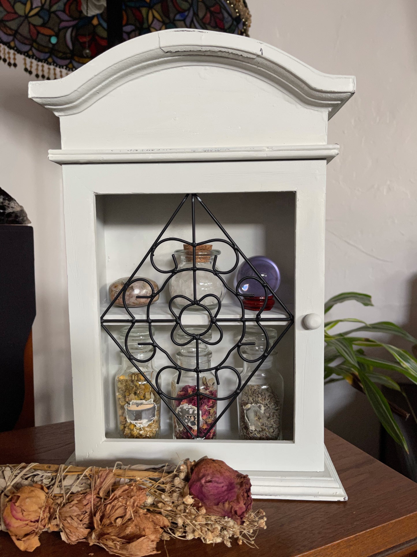 Love Potion Cabinet, Small Vintage Lovecycled Cabinet
