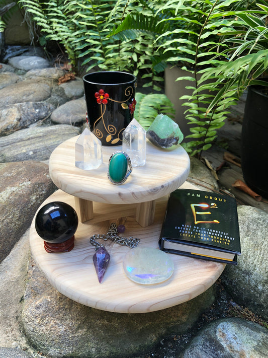 Mini meditation table set