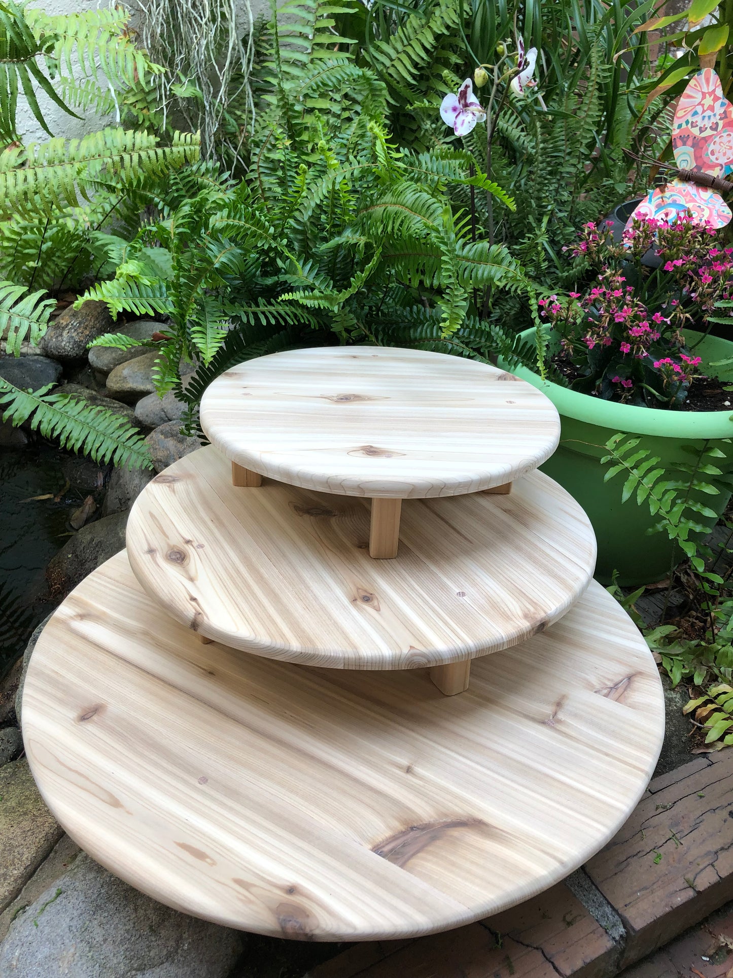 Extra Large Stacking Meditation Tables, Home Decor