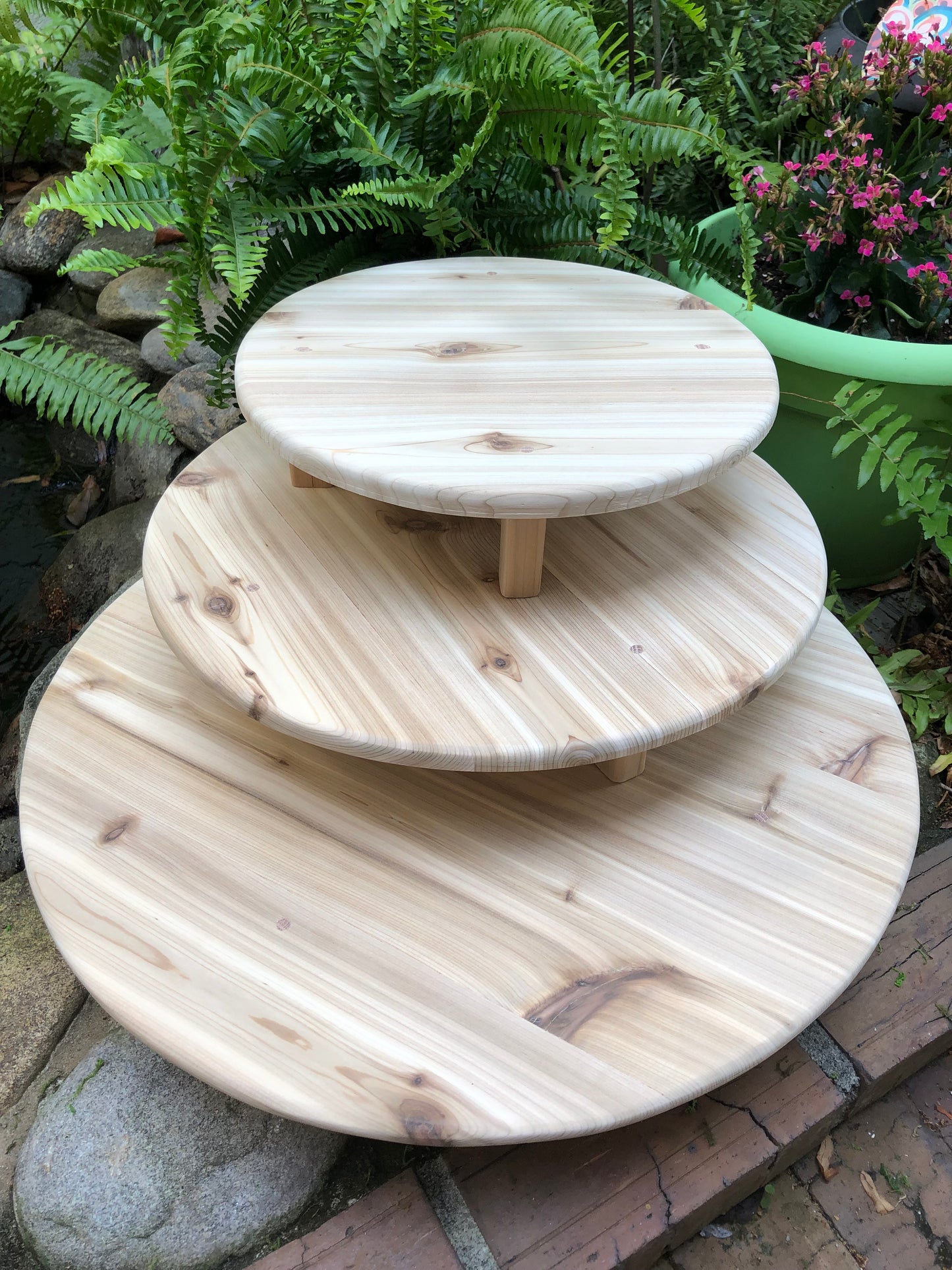 Extra Large Stacking Meditation Tables, Home Decor