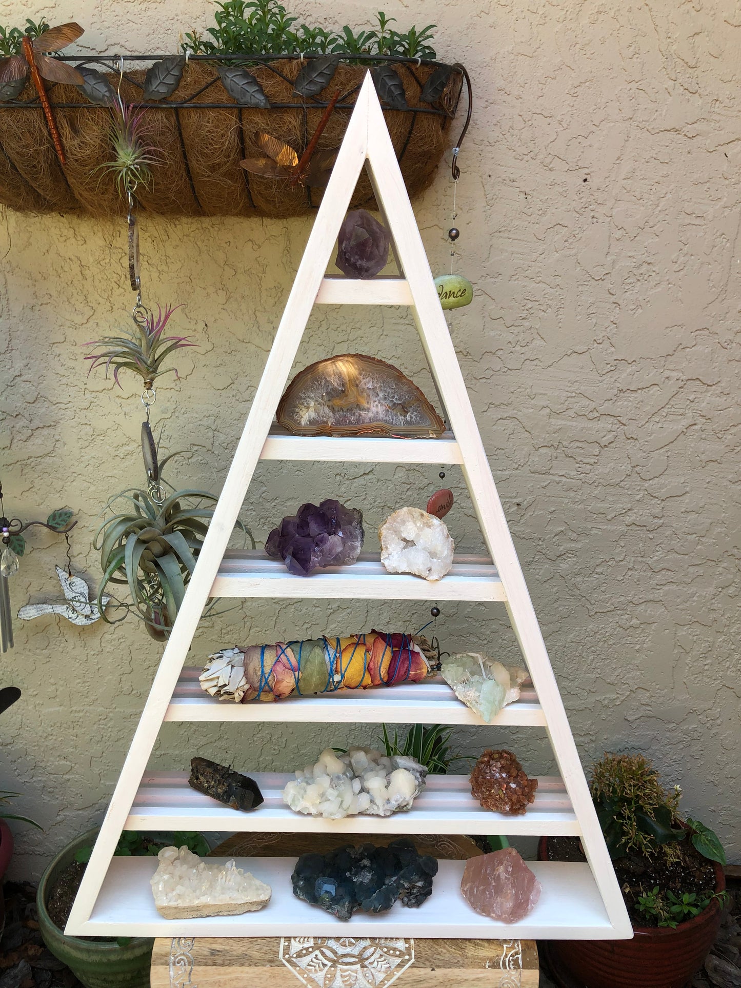 Extra tall triangle shelf