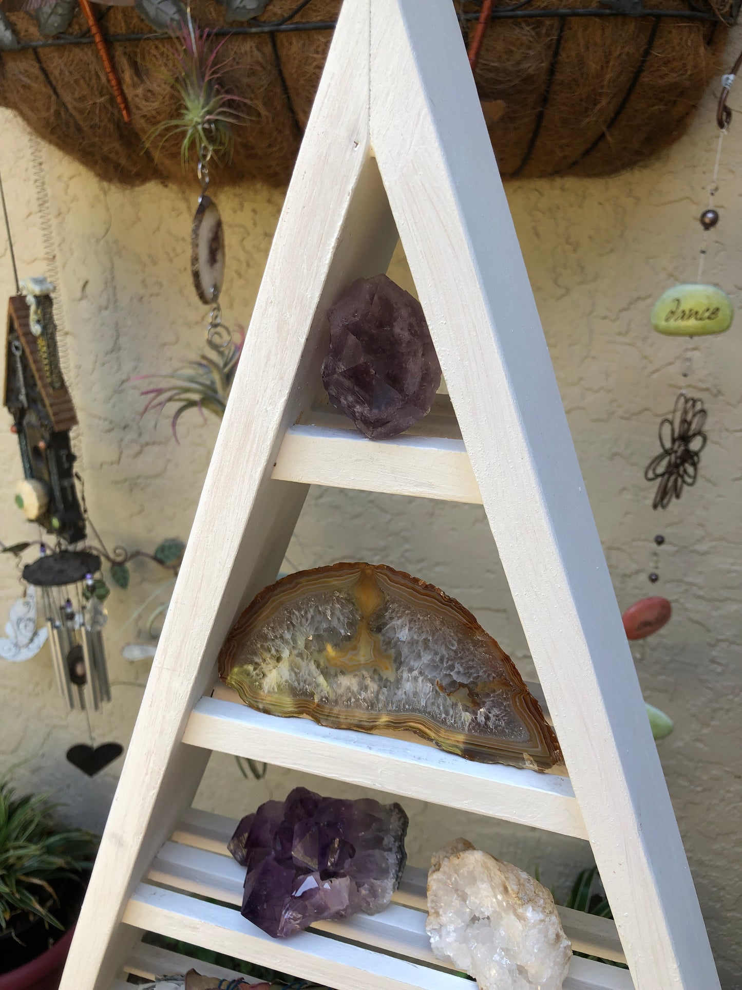 Extra Tall Triangle Shelf, Home Decor