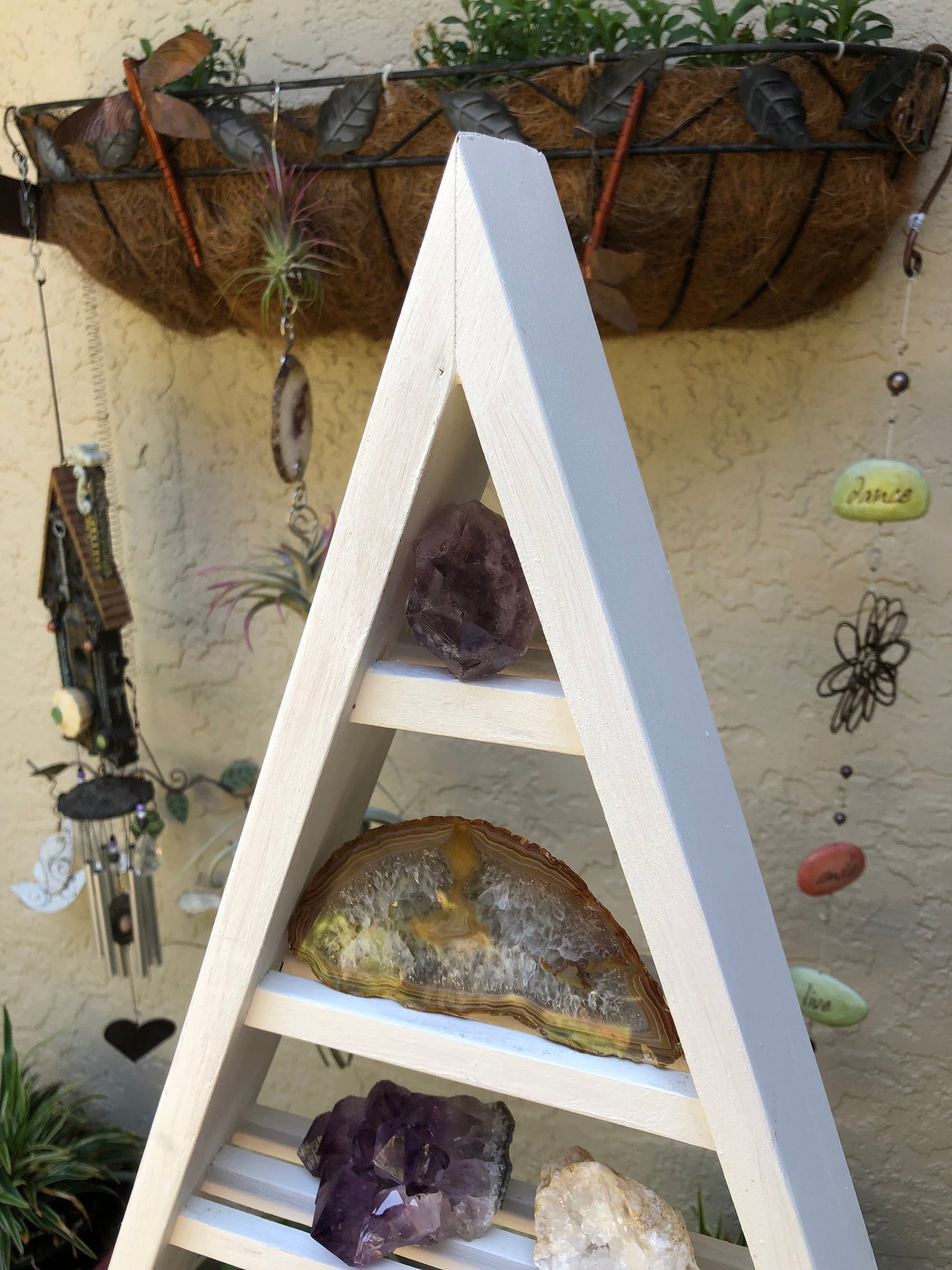 Extra Tall Triangle Shelf, Home Decor