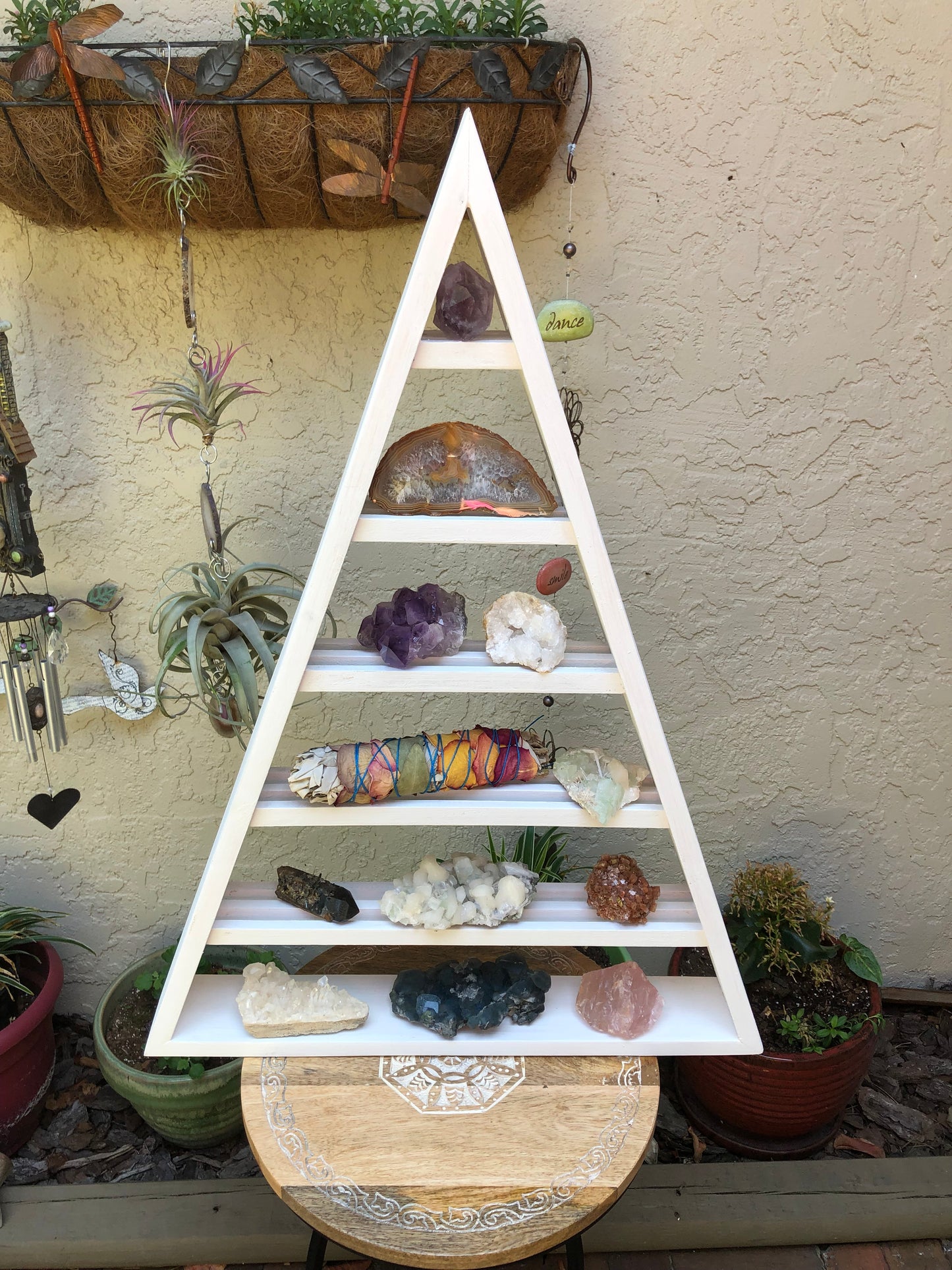 Extra Tall Triangle Shelf, Home Decor