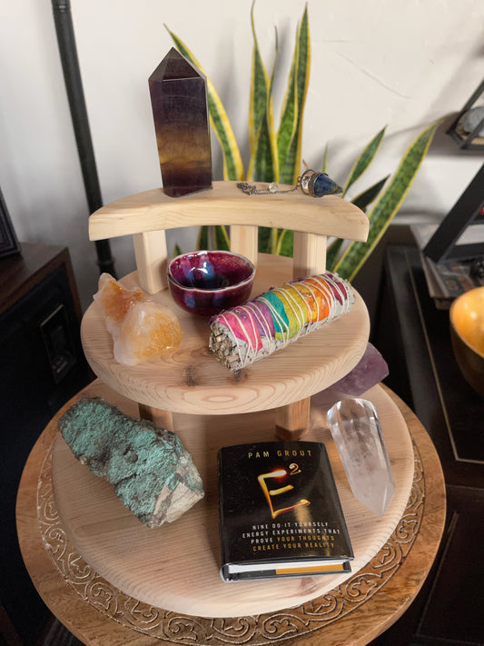 Crescent Moon Meditation Tables, Limited Edition, Home Decor