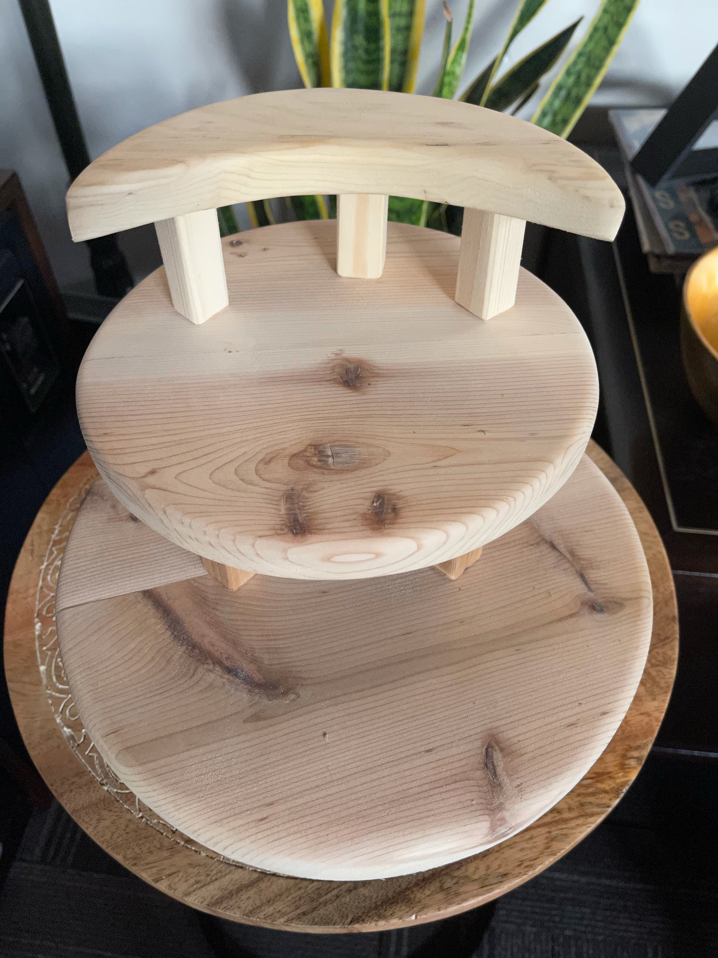 Crescent Moon Meditation Tables, Limited Edition, Home Decor