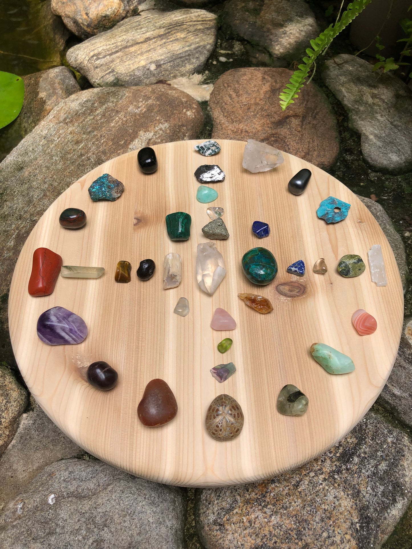 Crystal Medicine Wheel, Home Decor