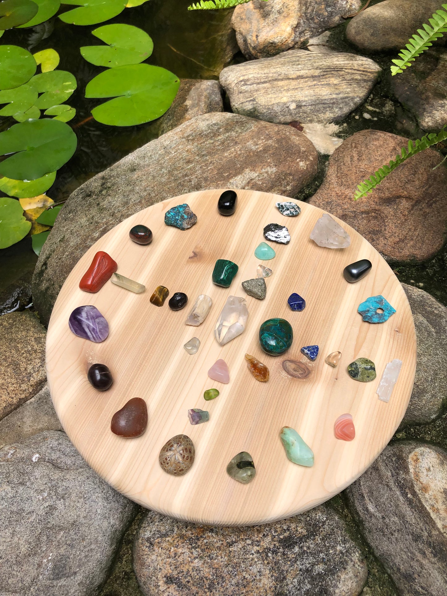 Crystal Medicine Wheel, Home Decor