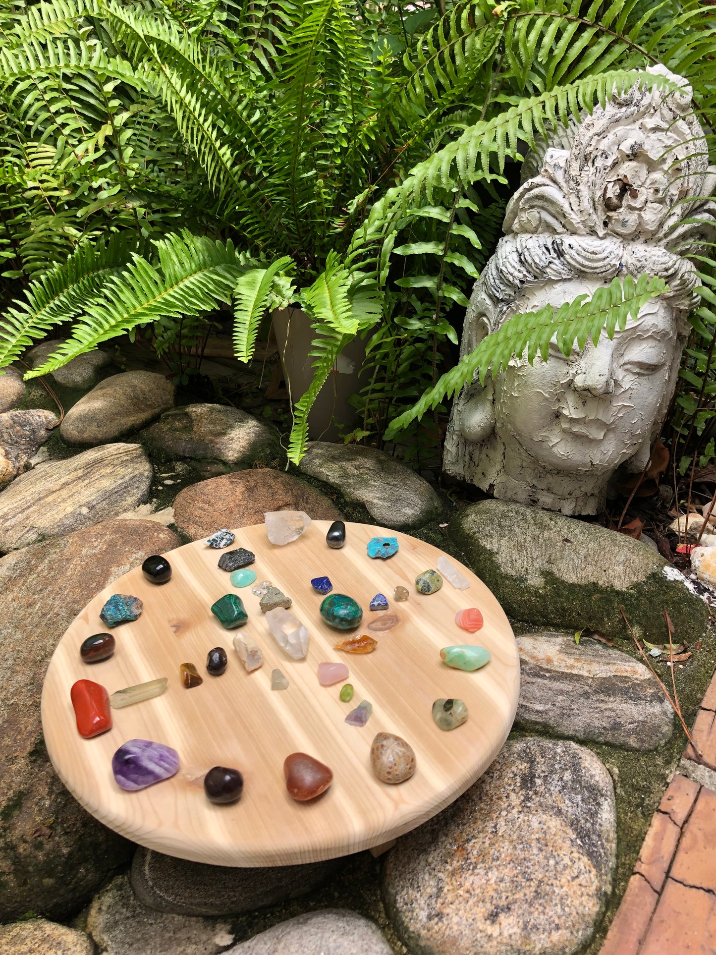 Crystal Medicine Wheel, Home Decor