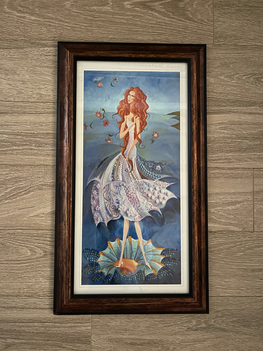 Goddess Framed Print, Bodhi Signs