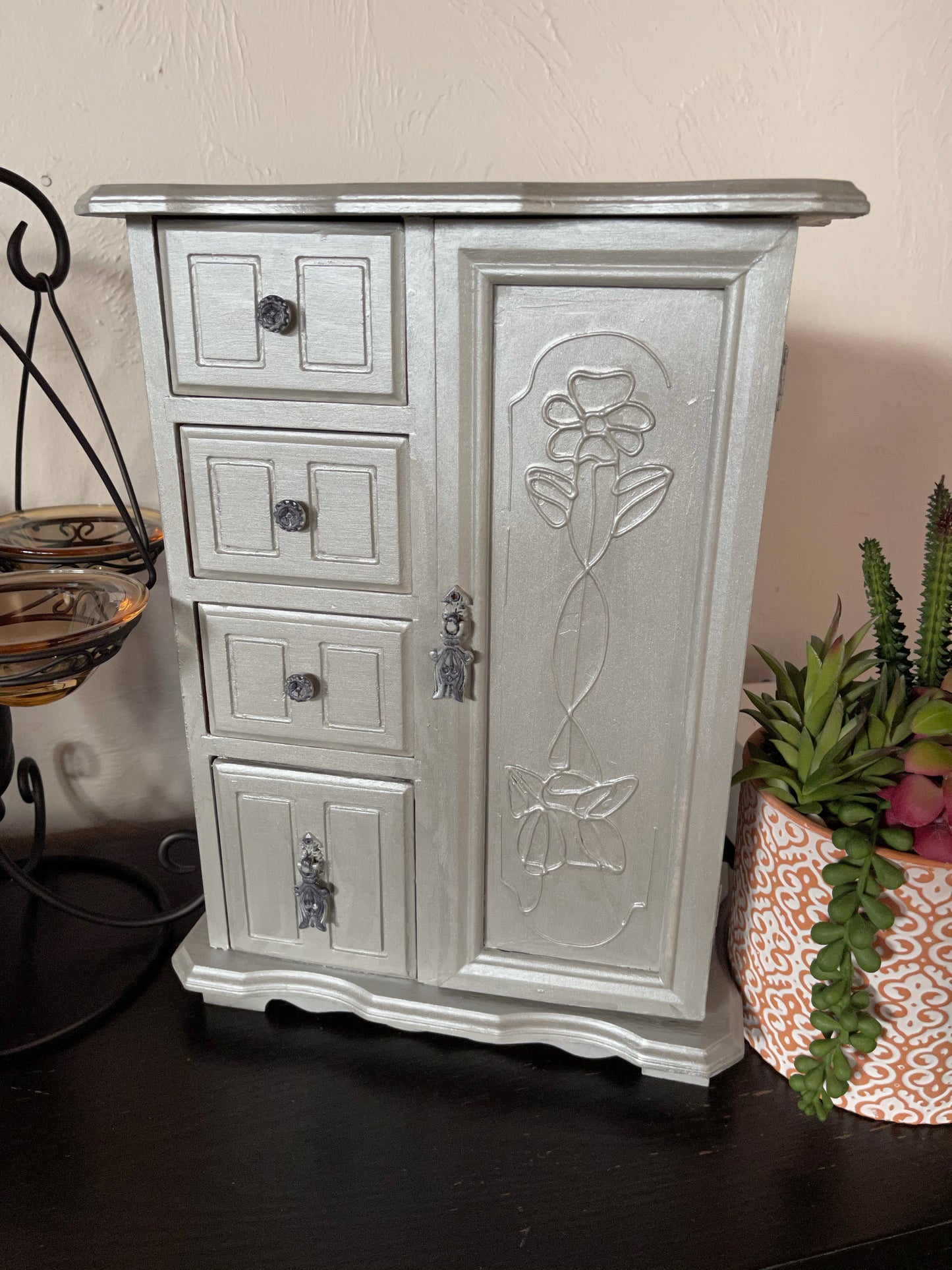 Moondust Jewelry Cabinet, Lovecycled Cabinet