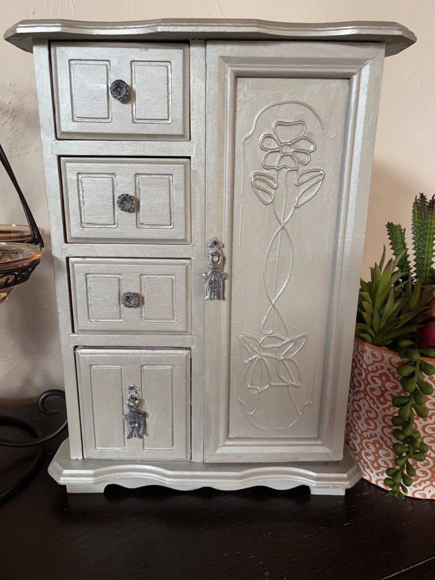 Moondust Jewelry Cabinet, Lovecycled Cabinet