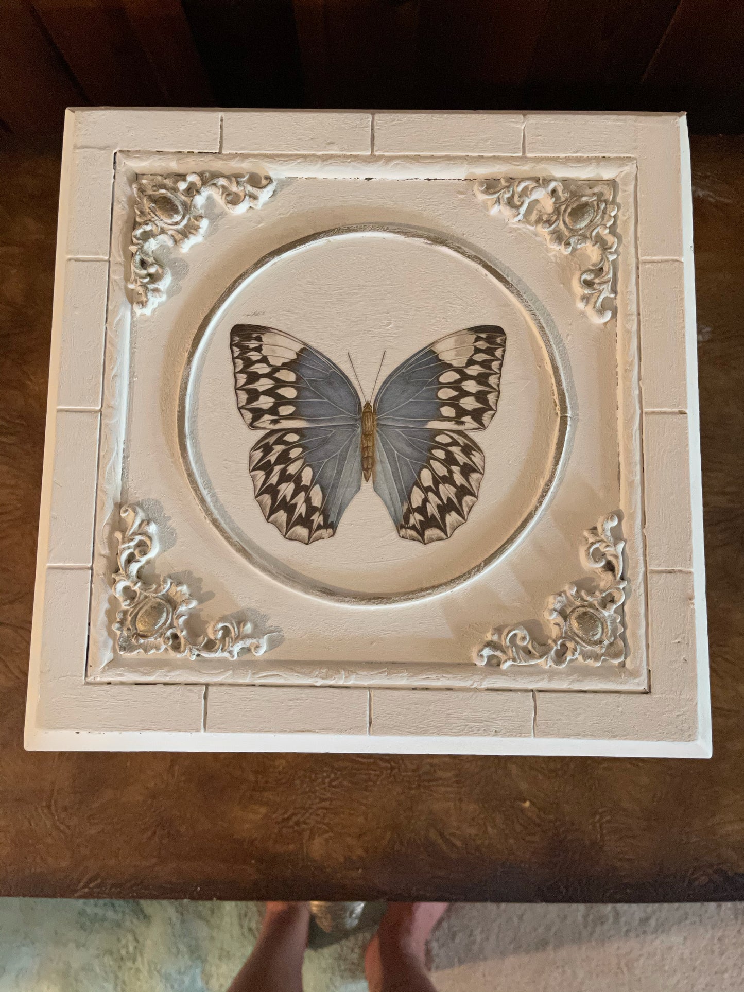 Lovecycled Vintage Storage Box, Butterfly Box