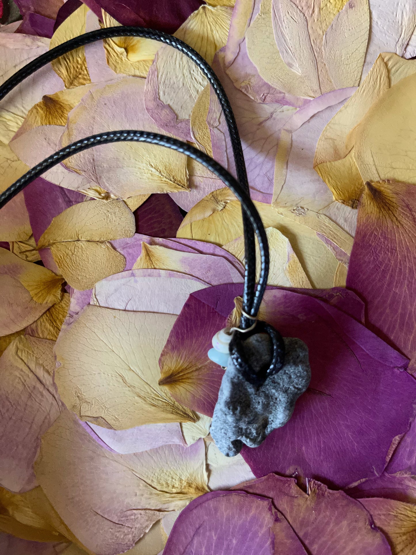 Hag Stone Necklace, Bodhi Jewelry
