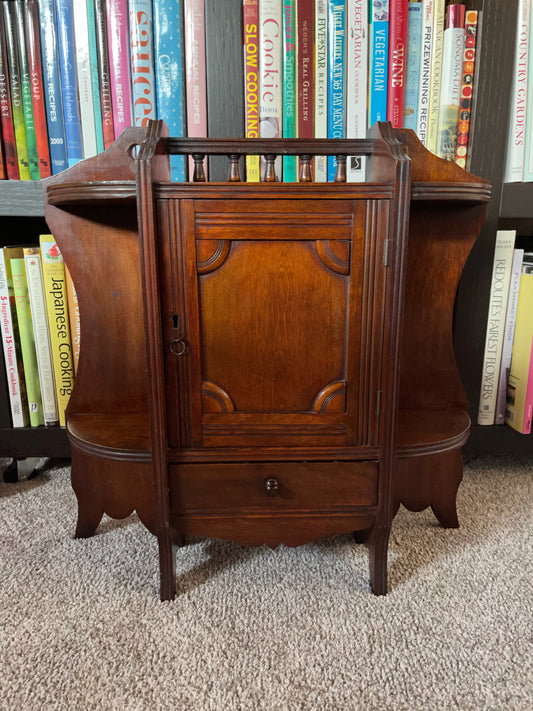 Absolutely Gorgeous Old World Vintage Cabinet, Antique Cabinet