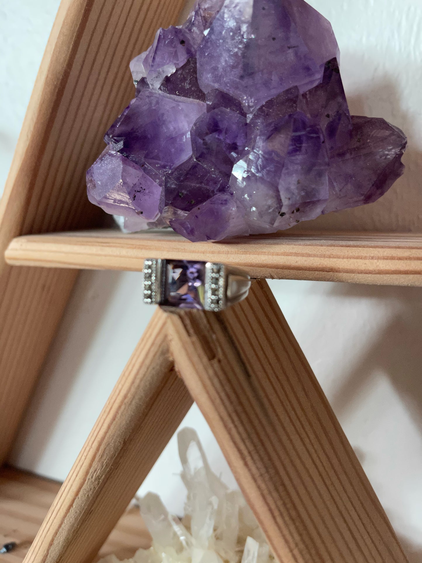 Lovely Lavender Garnet Ring, Bodhi Jewelry