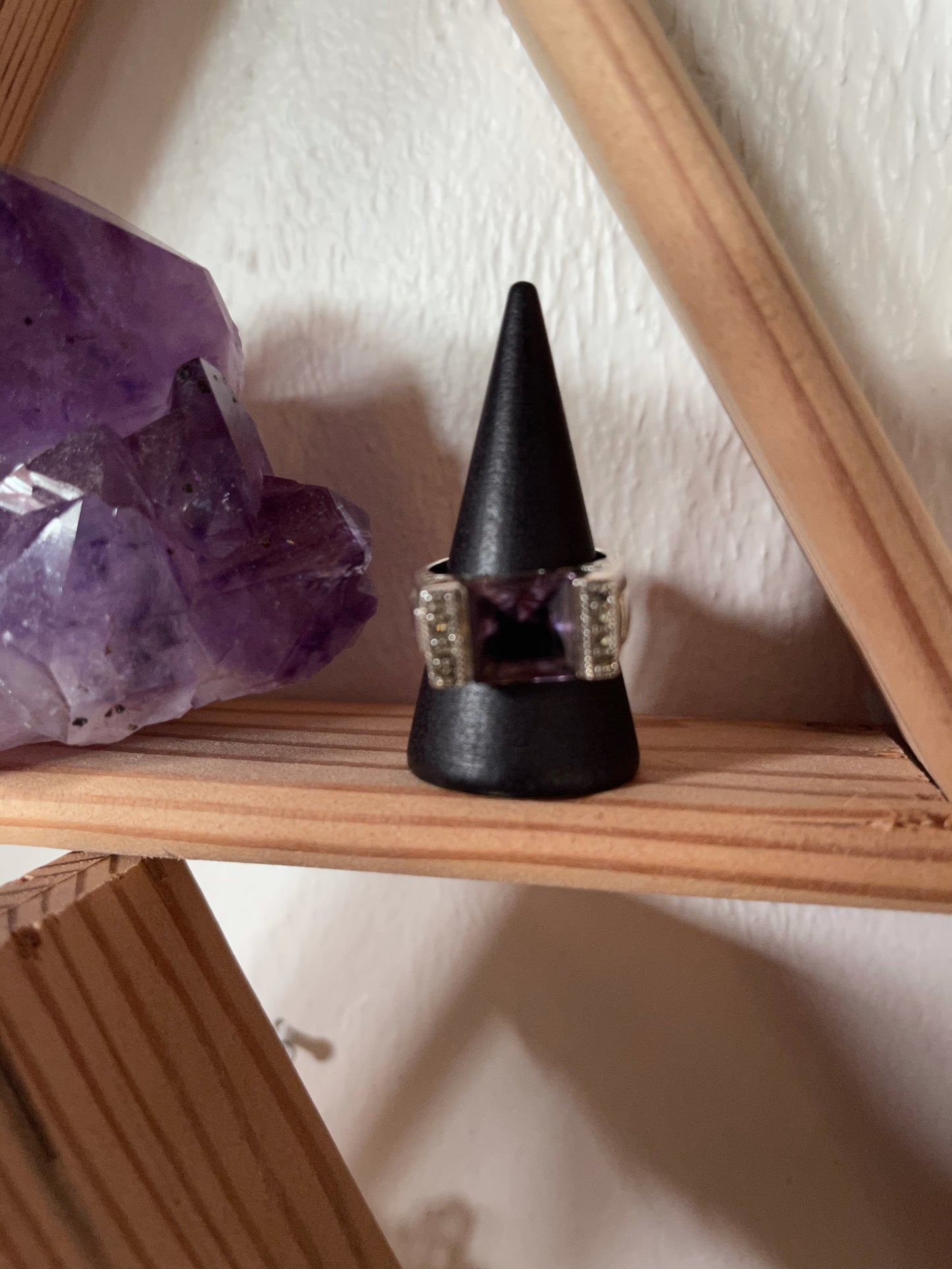 Lovely Lavender Garnet Ring, Bodhi Jewelry
