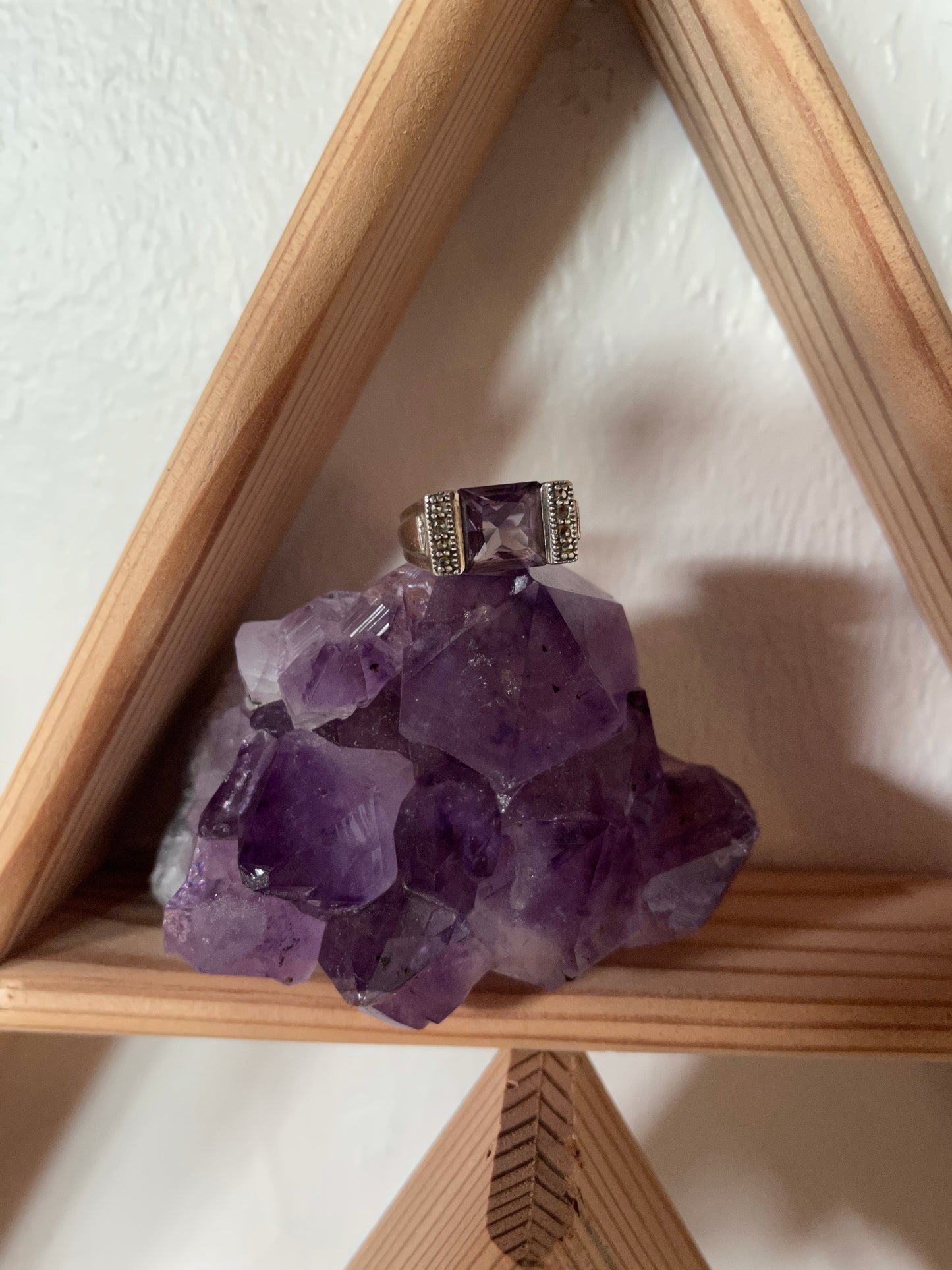 Lovely Lavender Garnet Ring, Bodhi Jewelry