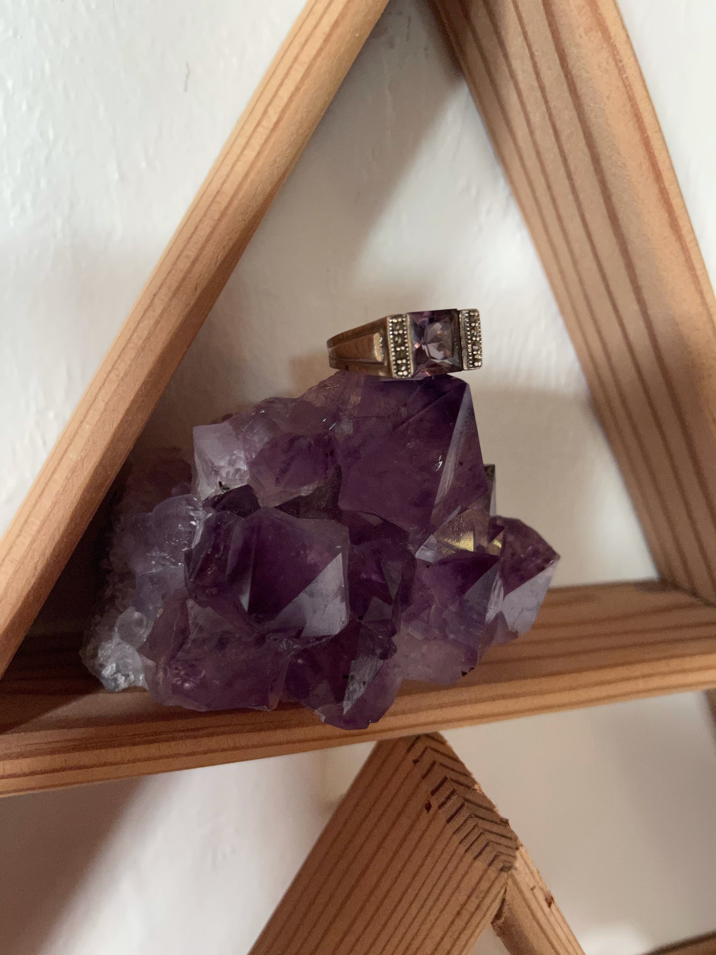 Lovely Lavender Garnet Ring, Bodhi Jewelry
