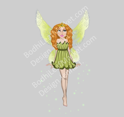 Sweet and Sassy Fairy Print, Art by Jenna, Bodhi Signs