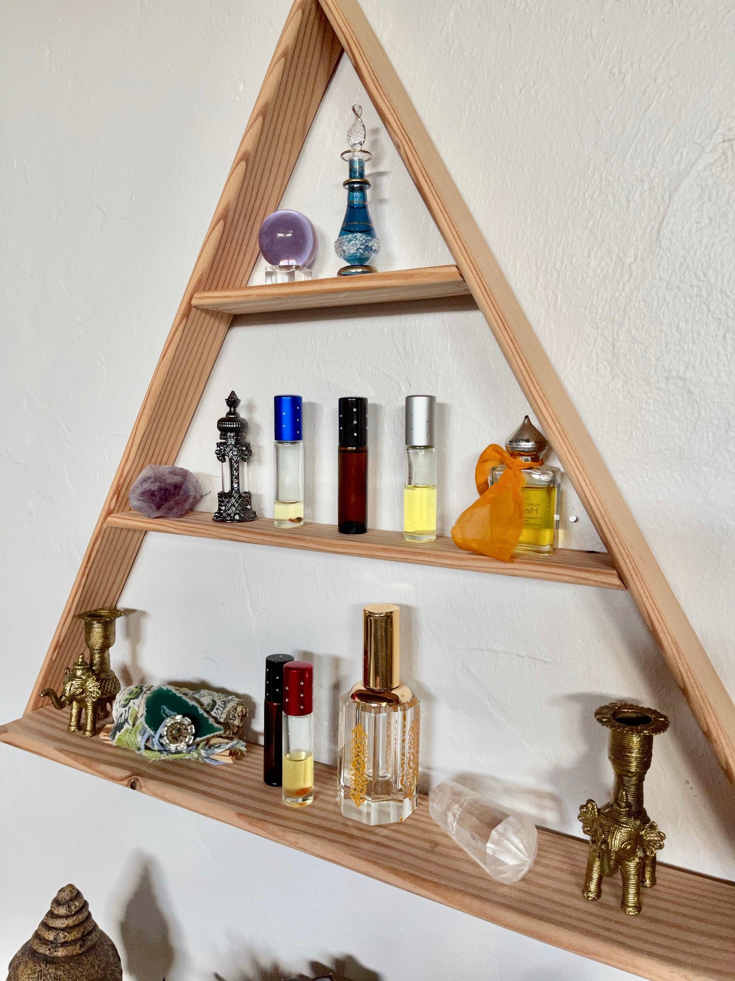 Essential Oils Shelf, Apothecary, Home Decor