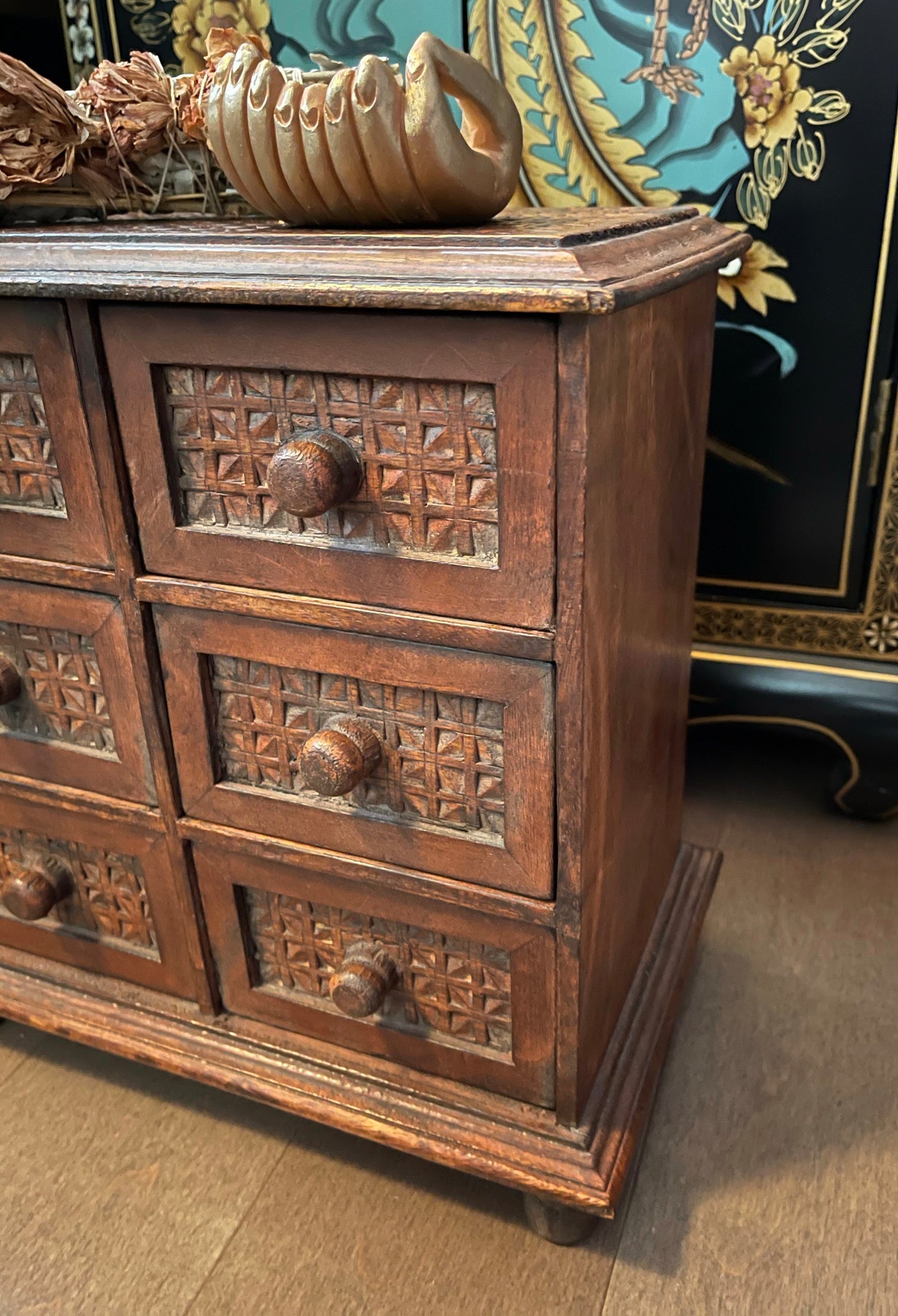 Mystical Box, Oddities, Tarot Card Chest, Old World Vintage