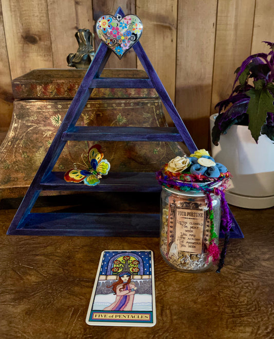 Spirited Bohemian Gift Set, Triangle Shelf, Charmed Triangle Shelf, Gift Sets